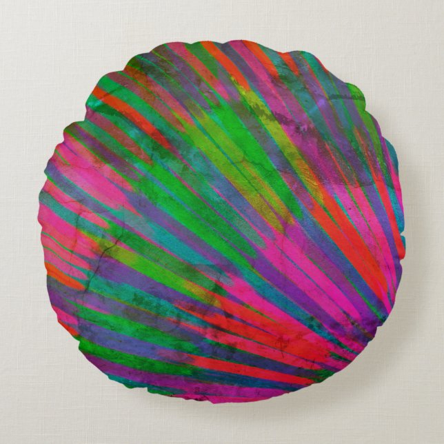 Color wheel  round cushion (Front)
