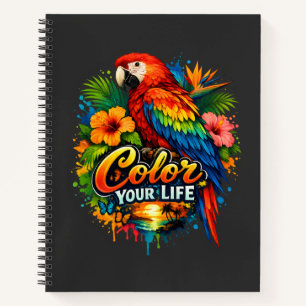 Color Your Life Notebook