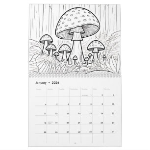 Color your own calendar