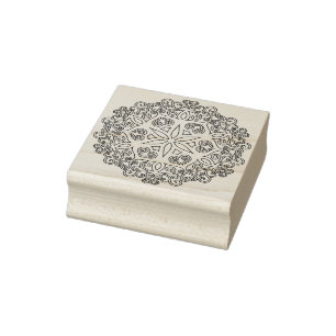 Color Your Own MANDALA - DIY Coloring Book 2 Rubber Stamp