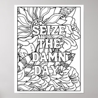 Color Yourself Poster for Fearless Souls