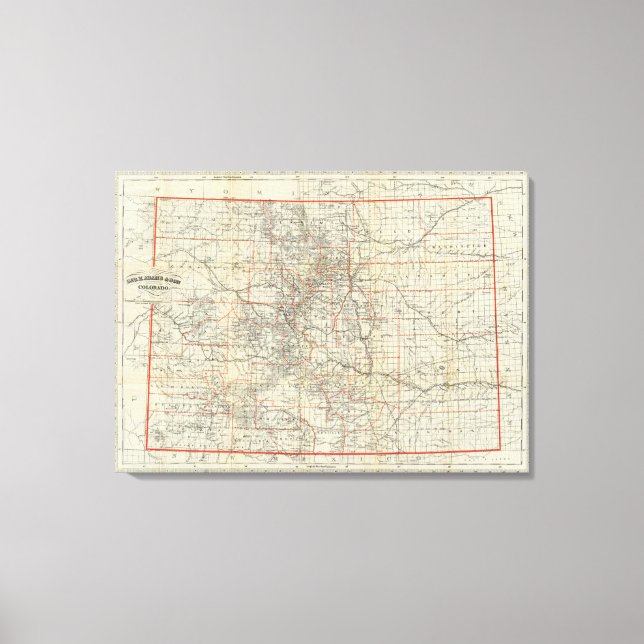 Colorado 12 canvas print (Front)