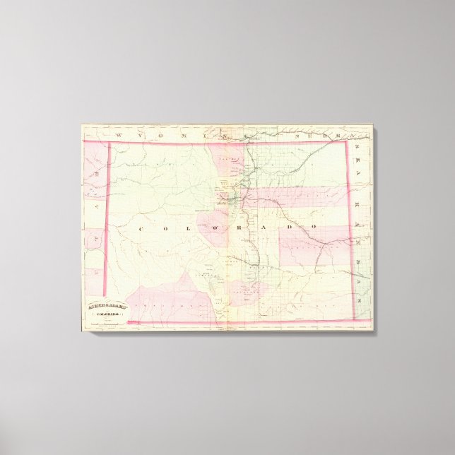 Colorado 3 canvas print (Front)