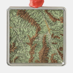 Colorado 3 metal tree decoration