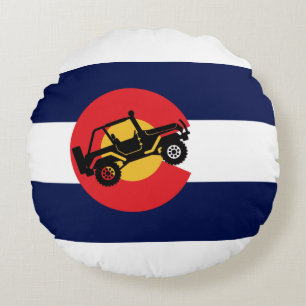 Colorado 4 Wheeling Round Cushion