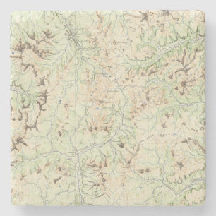 Colorado 6 stone coaster