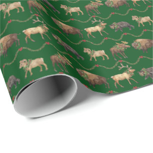 Colorado Animals Holiday Wrapping Paper