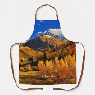 Colorado autumn apron