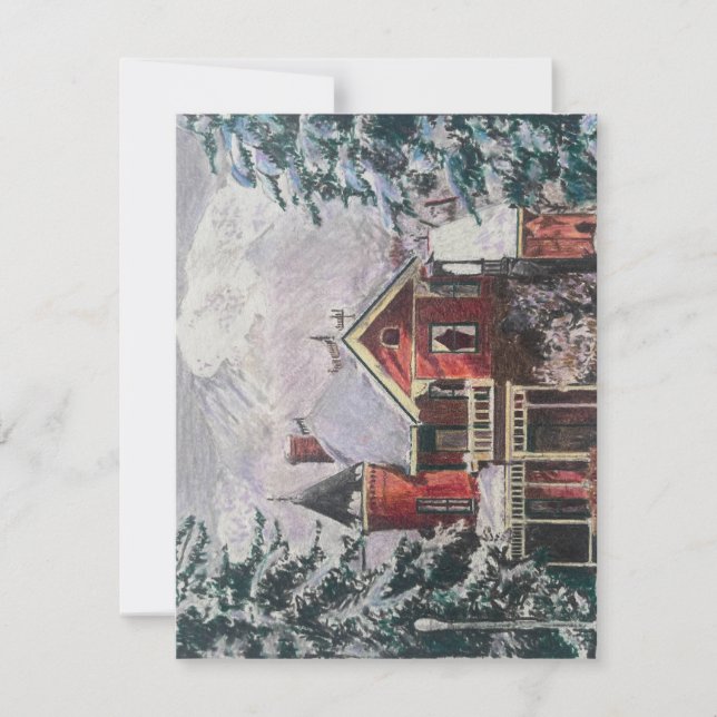 Colorado B & B Flat Holiday Card (Front)