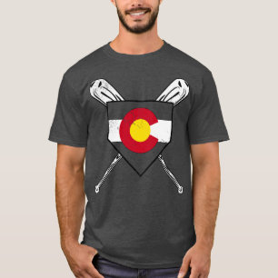 Colorado Baseball Home Plate T-Shirt