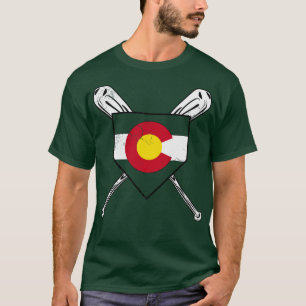 Colorado Baseball Home Plate T-Shirt