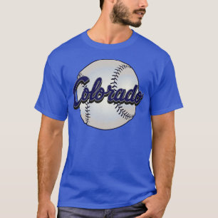 Colorado Baseball Vintage Baseball Team Gift T-Shirt