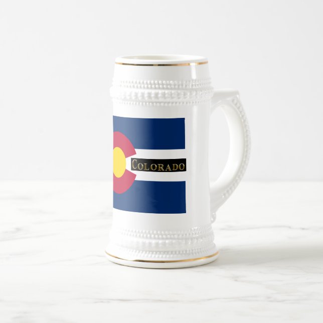 COLORADO BEER STEIN (Front Right)