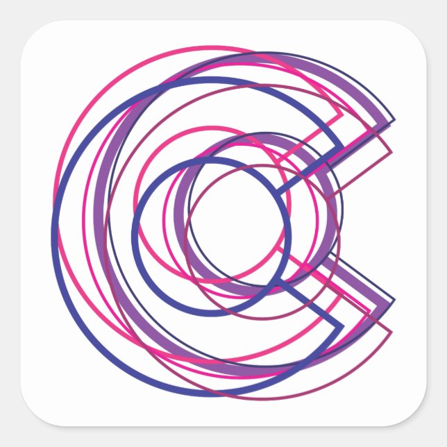 colorado biC Square Sticker (Front)
