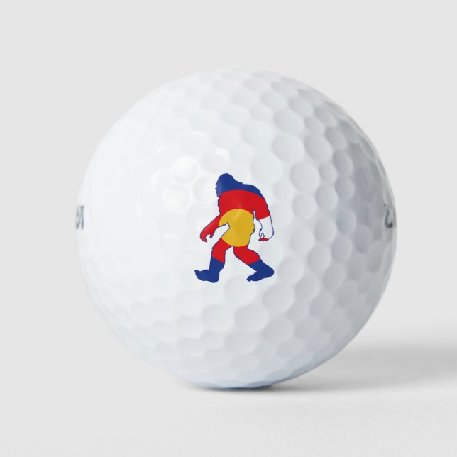 Colorado-Bigfoot Golf Balls (Front)