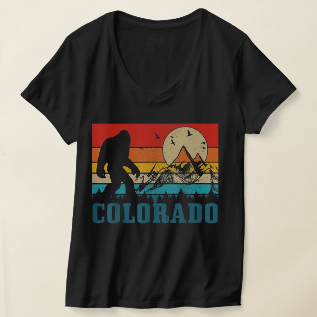 Colorado Bigfoot T-Shirt (Laydown)