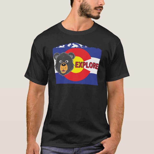 Colorado Black Bear T-Shirt (Front)