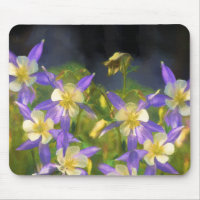 Colorado Blue Columbine Painting - Original Art