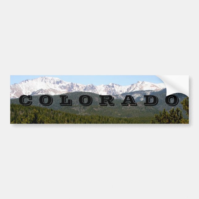 Colorado bumper sticker (Front)