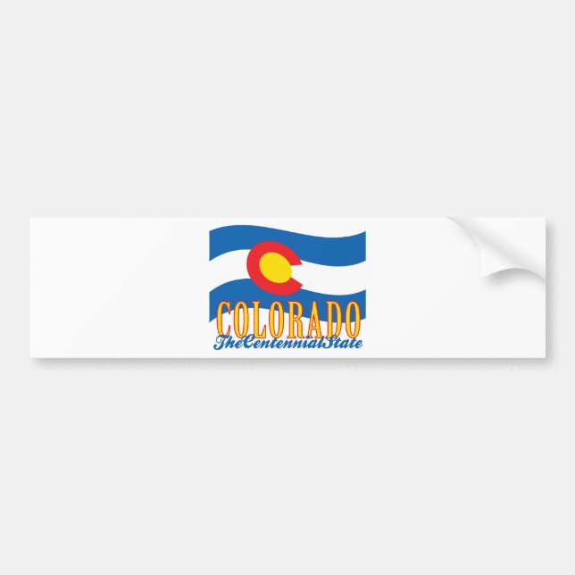 Colorado Bumper Sticker (Front)
