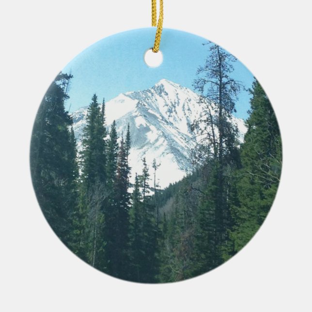 COLORADO CERAMIC TREE DECORATION (Front)