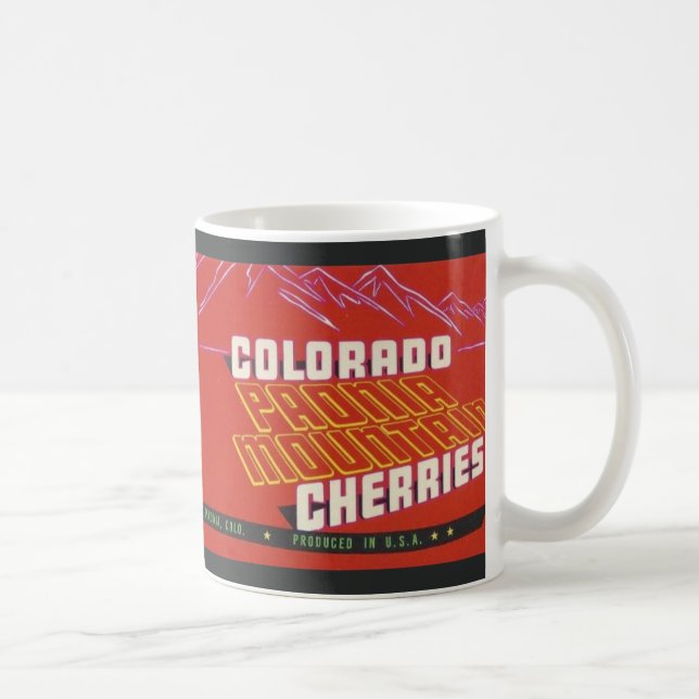 Colorado Cherries Mug (Right)