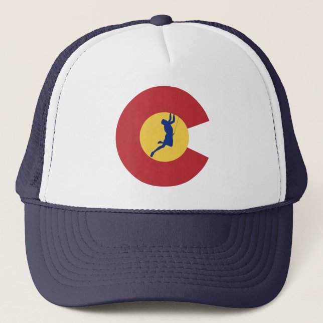 Colorado Climbing Trucker Hat (Front)