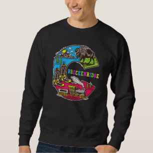 Colorado Colourful Breckenridge Mountains Hiking N Sweatshirt
