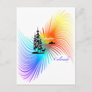 Colorado Colours Postcard