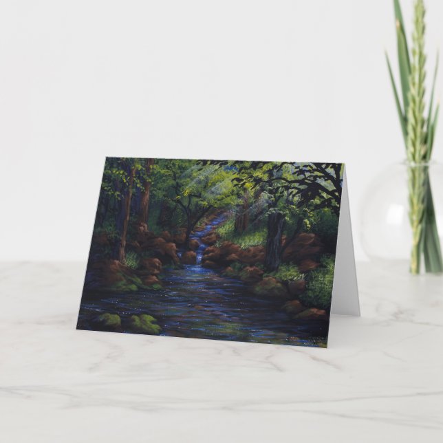 Colorado Creek Greeting Card (Front)
