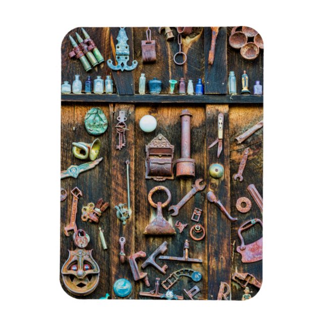 Colorado, Crested Butte. Antique collection Magnet (Vertical)