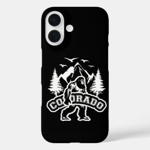 Colorado Day Bigfoot National Park Vintage Hiking iPhone 16 Case