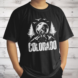 Colorado Day Bigfoot Vintage Hiking T-Shirt