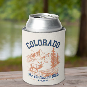 Colorado Deer Mountain Adventure Vibes Can Cooler