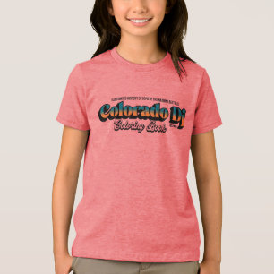 Colorado Dj Colouring Book kids shirt