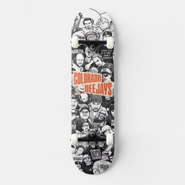 COLORADO DJ SKATEBOARD (Front)