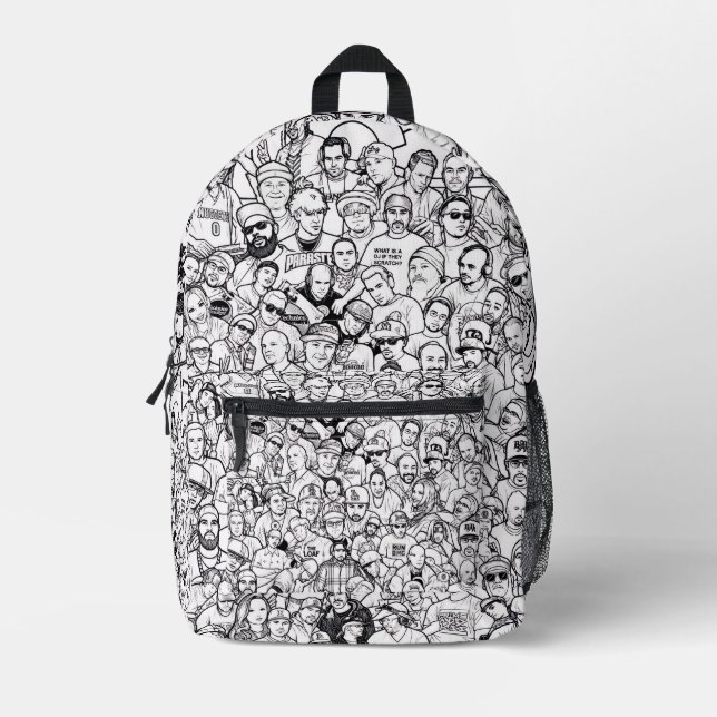Colorado Djs Colouring Book Backpack (Front)