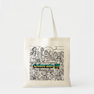 Colorado Djs Colouring Book book bag