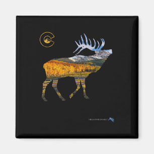 Colorado Elk Hunting Magnet