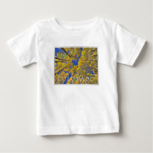Colorado Fall   Aspen Forest in Autumn Baby T-Shirt