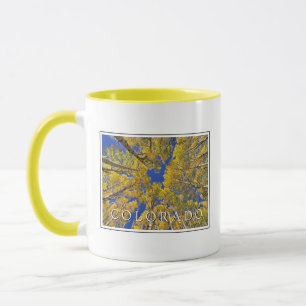 Colorado Fall   Aspen Forest in Autumn Mug