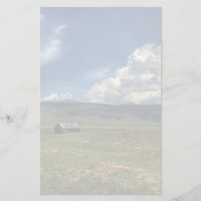 Colorado Farm Stationery (Front)