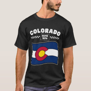 Colorado flag 1876 T-Shirt