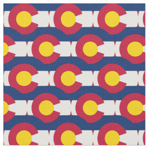 Colorado Flag & America State Fabric/USA fashion Fabric