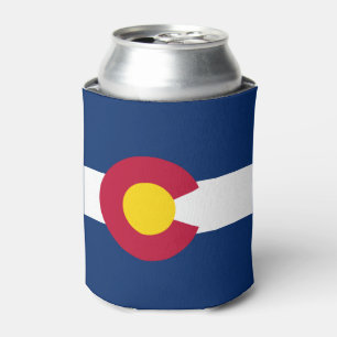 Colorado flag, American state flag Can Cooler