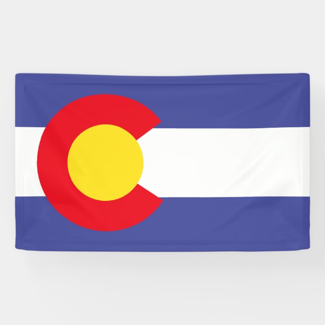 COLORADO Flag - Banner (Horizontal)