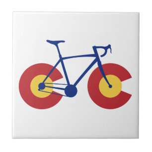 Colorado Flag Bicycle Tile