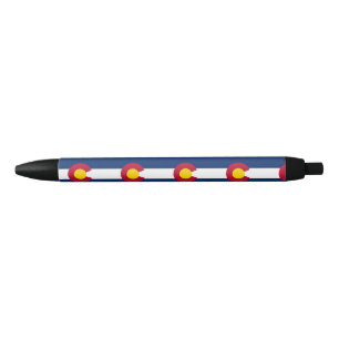 COLORADO FLAG BLACK INK PEN