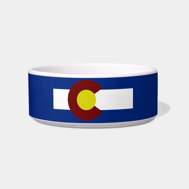 Colorado flag bowl (Front)