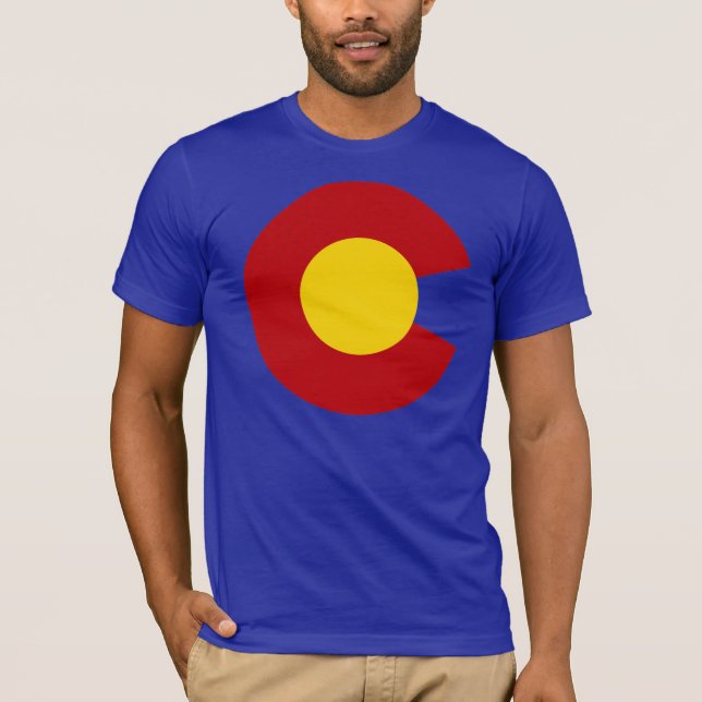 Colorado Flag C T-Shirt (Front)